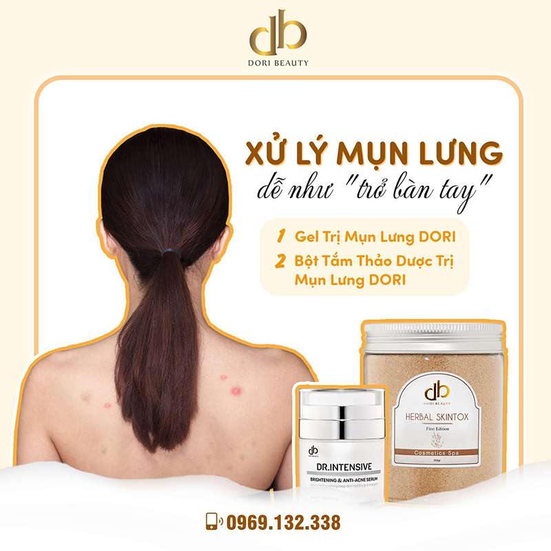 "Mách Nước" Bộ Đôi Trị Mụn Lưng Hiệu Quả 