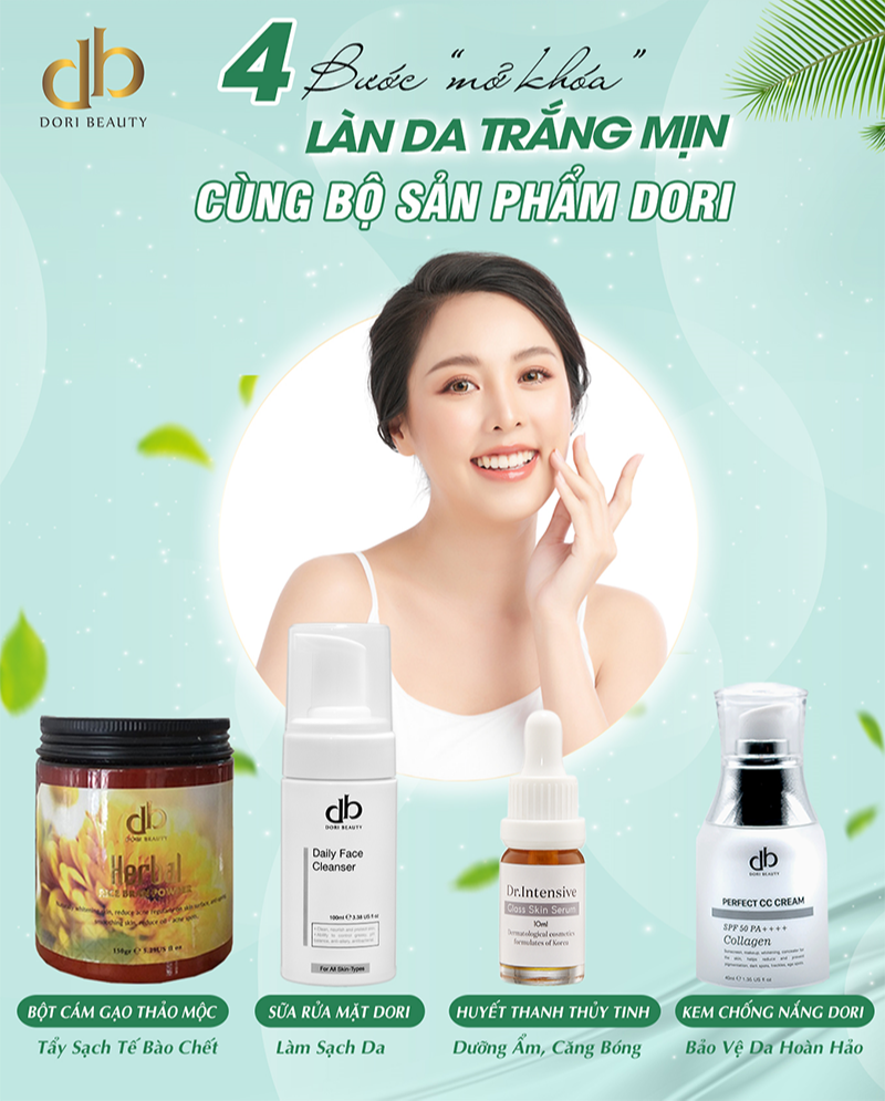 Sỡ Hữu Làn Da Trắng Mịn Với 4 Bước "Vàng"