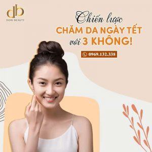 Bí Kiếp Chăm Da Ngày Tết Với "3 Không"