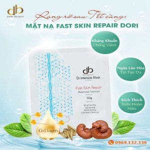 Da Tỏa Sáng Hậu Chơi Tết Cùng Mặt Nạ Fast Skin Repair