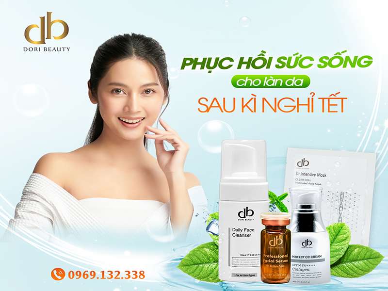 Bật Mí Cách Phục Hồi Sức Sống Cho Làn Da Sau Tết