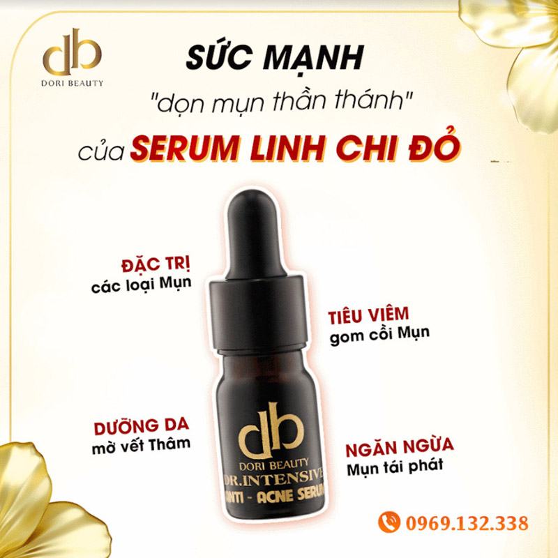 Sức mạnh của serum linh chi đỏ