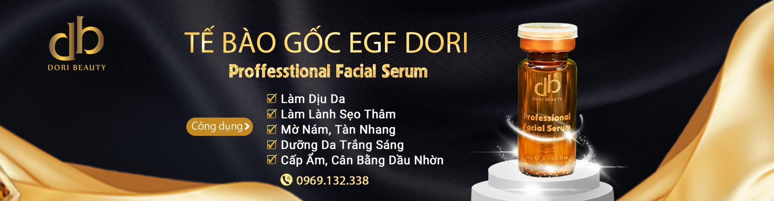 Công Dụng Serum Tế Bào Gốc EGF DORI