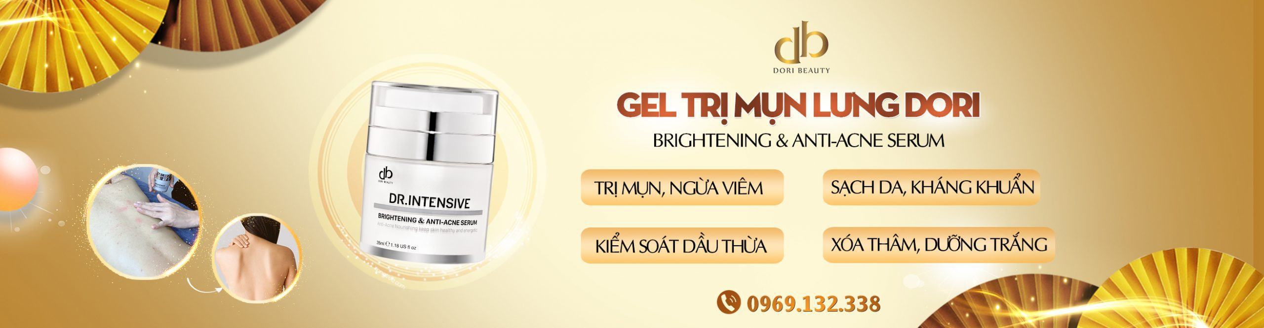 Sản phẩm trị mụn lưng hiệu quả