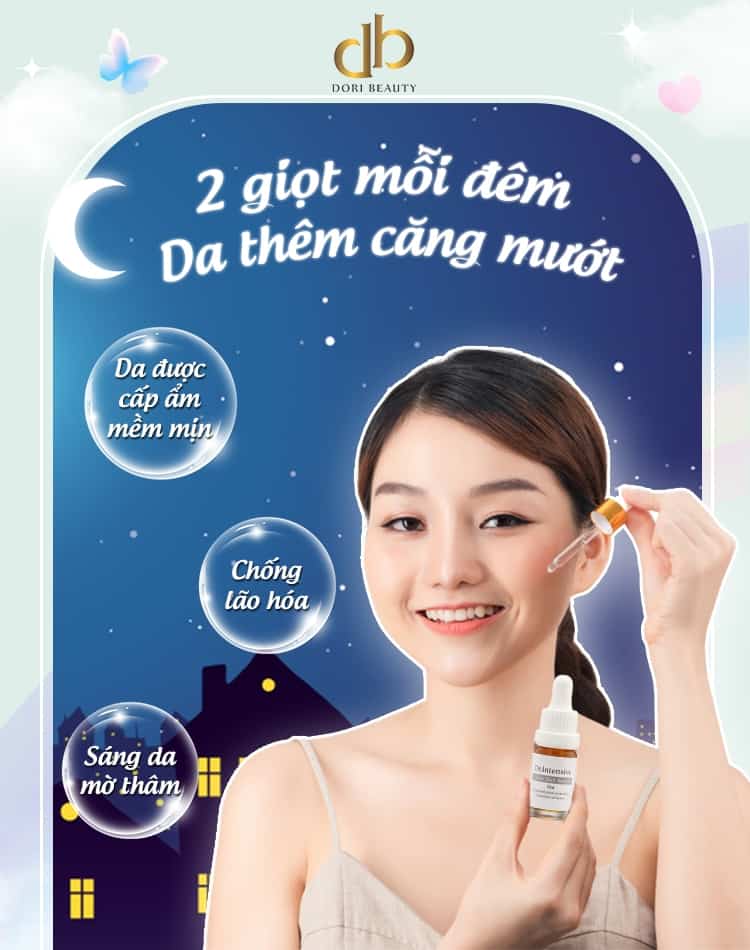 Bí Quyết Cho Làn Da Căng Mướt Chỉ Với 2 Giọt Mỗi Đêm