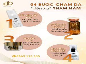 4 Bước Chăm Da - Tiễn Xa Thâm Nám
