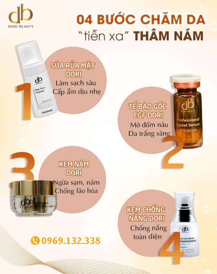 Bật Mí 4 Bước Chăm Da "Đẩy Lùi" Thâm Nám