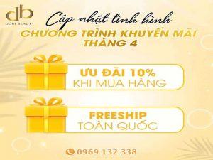 Chương Trình Ưu Đãi Mua Hàng Tháng 4 Của DORI