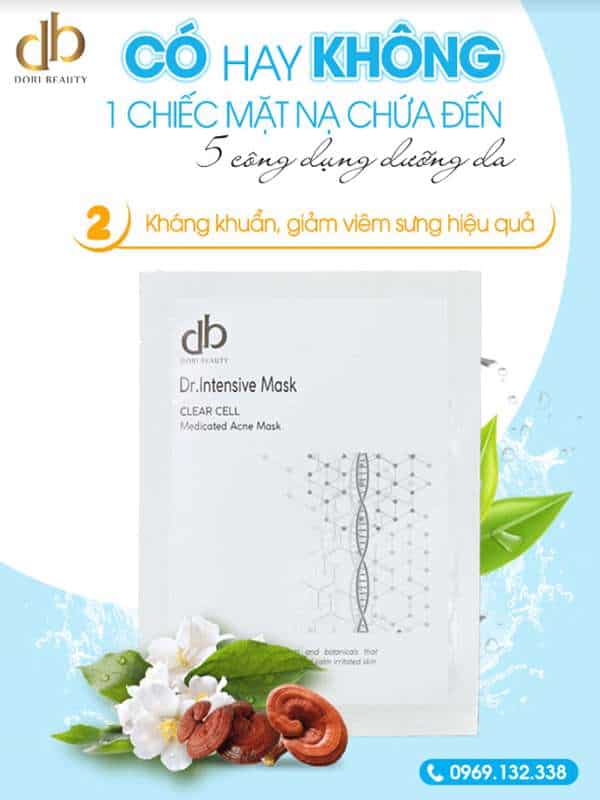 Kháng khuẩn, giảm viêm sưng hiệu quả.