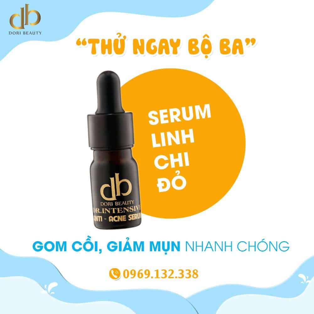 Kháng viêm, Gom cồi, Trị mụn