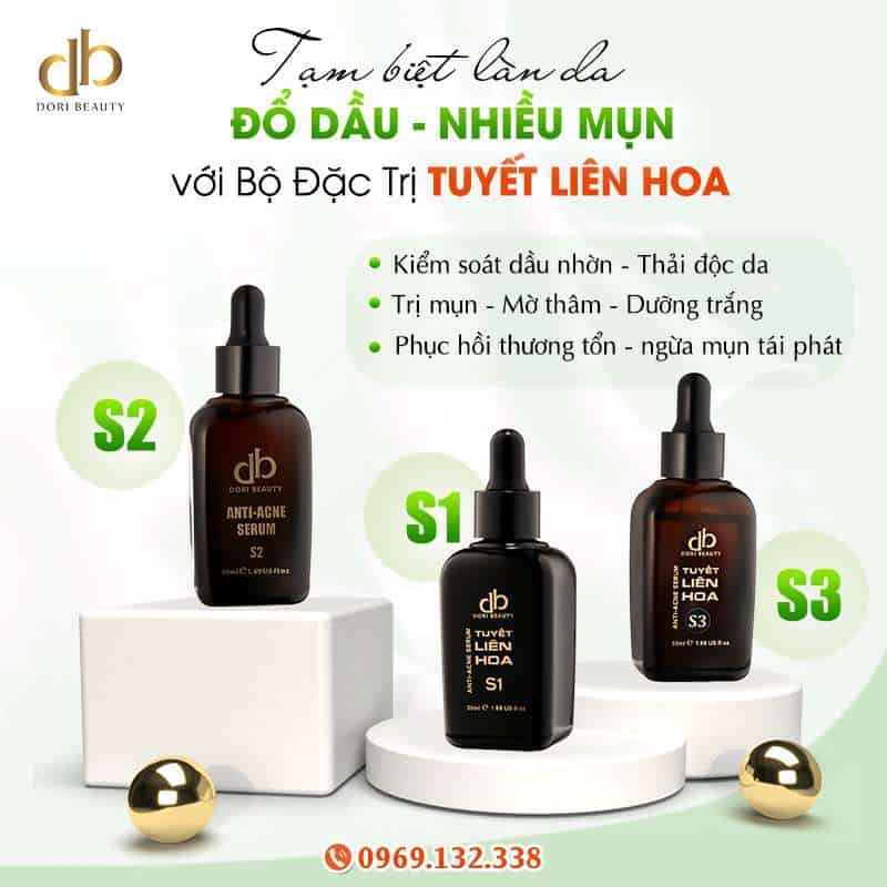 "Tạm Biệt" Dầu Nhờn - Mụn với bộ đặc trị tuyết liên hoa