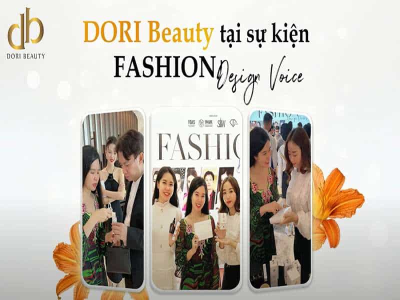 DORI Beauty Tưng Bừng Trong Sự Kiện Fashion Design Voice