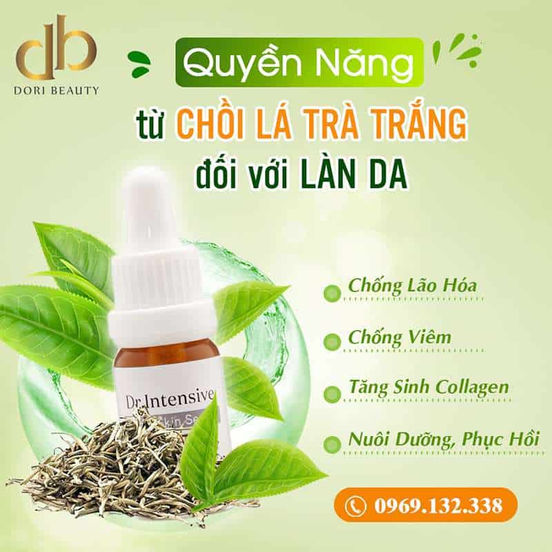 Công Dụng Làm Đẹp Từ Những Chồi Lá Trà Trắng Đối Với Làn Da