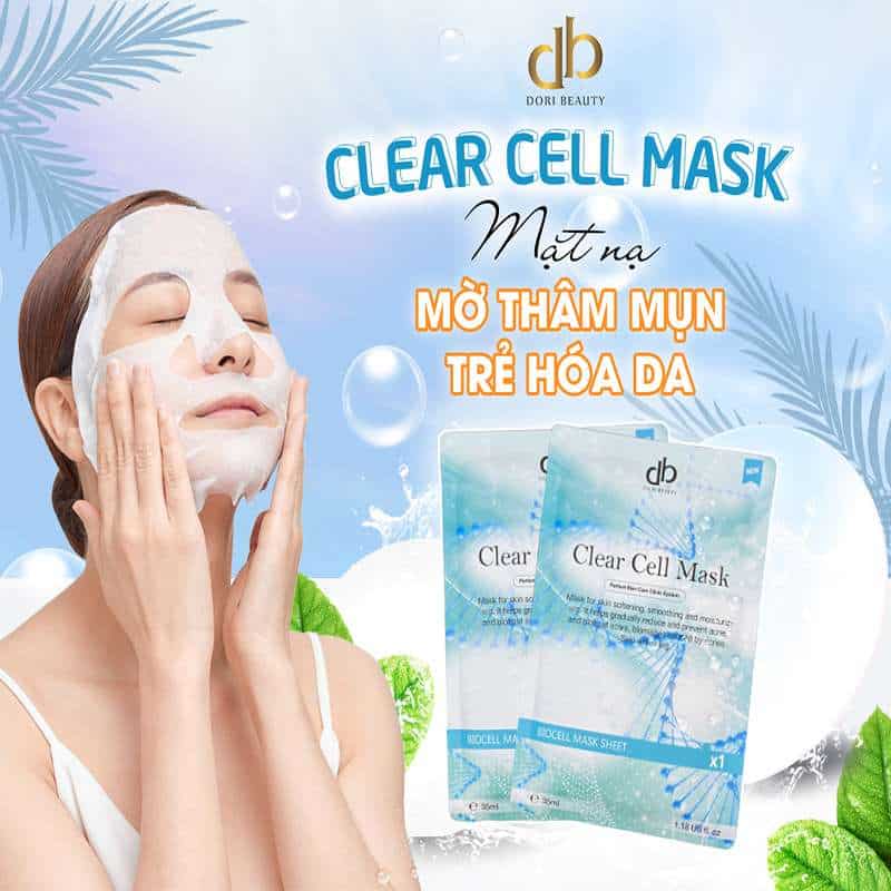 Clear Cell Mask: Chiếc Nạ Làm Mờ Thâm Sẹo Và Trẻ Hóa Da
