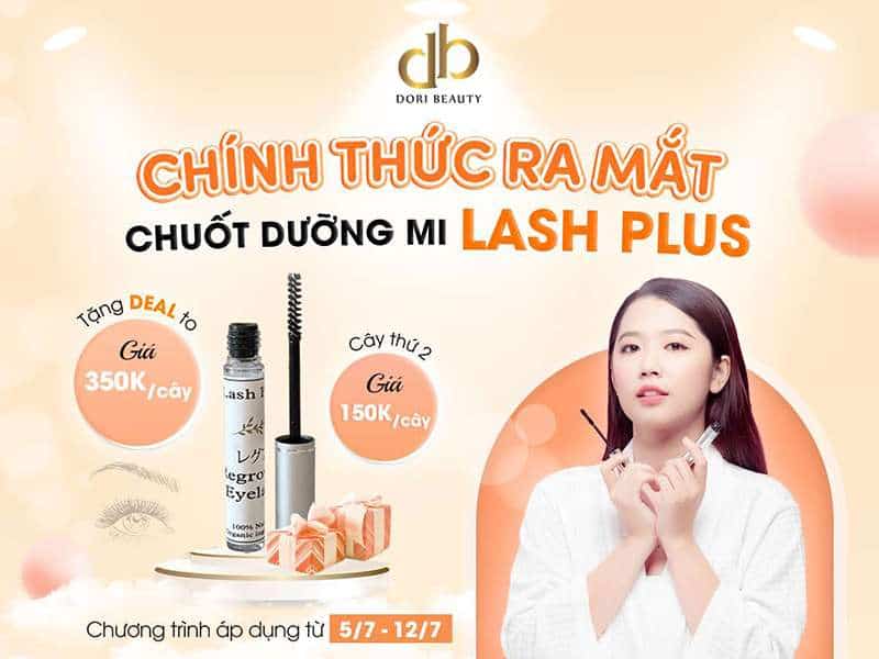  Chính Thức Ra Mắt Siêu Phẩm: Chuốt Dưỡng Mi Lash Plus