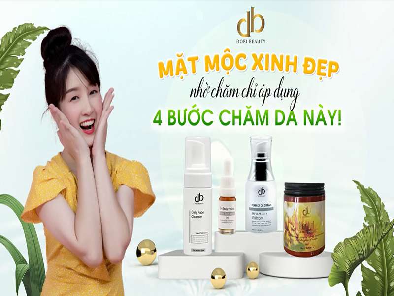 4 Bước  Vàng Giúp Da Trắng Hồng- Căng Mướt