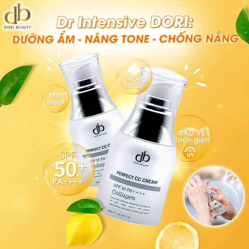 Dr. intensive DORI: Bí Kíp Chống Nắng Cho Mọi Làn Da