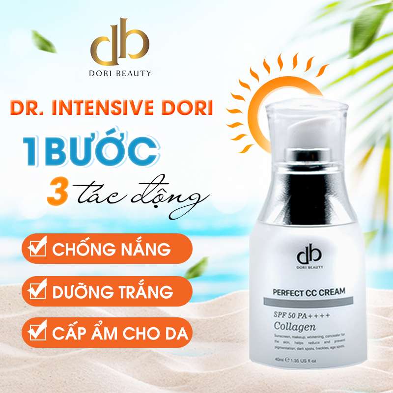 DR. Intensive DORI: Bí Kíp Chống Nắng Và Chăm Da