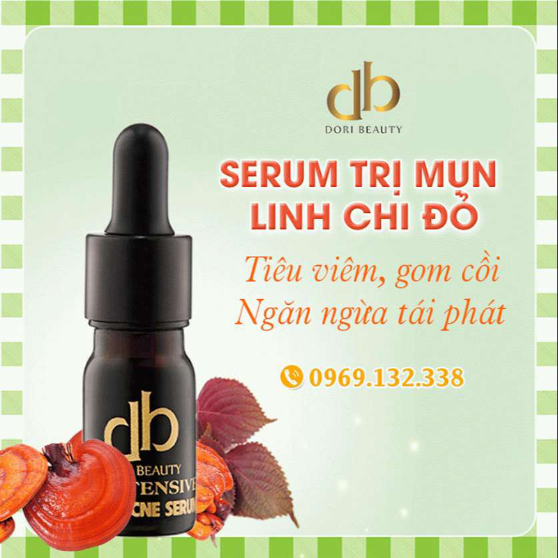 Serum Trị Mụn Linh Chi Đỏ DORI