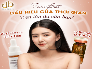 Cặp Đôi Vàng Chăm Da Tế Bào Gốc EGF & Huyết Thanh Thủy Tinh