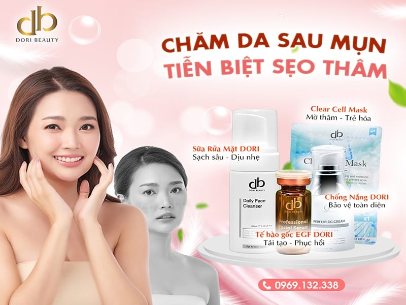 Chăm Da Sau Điều Trị Mụn – Tạm Biệt Sẹo Thâm