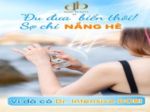 Đu Đưa Quên Lối Về Với Chống Nắng Dr.Intensive DORI