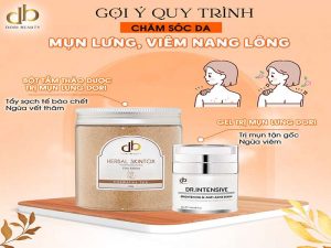 Bật Mí Quy Trình Chăm Da Mụn Lưng – Viêm Nang Lông
