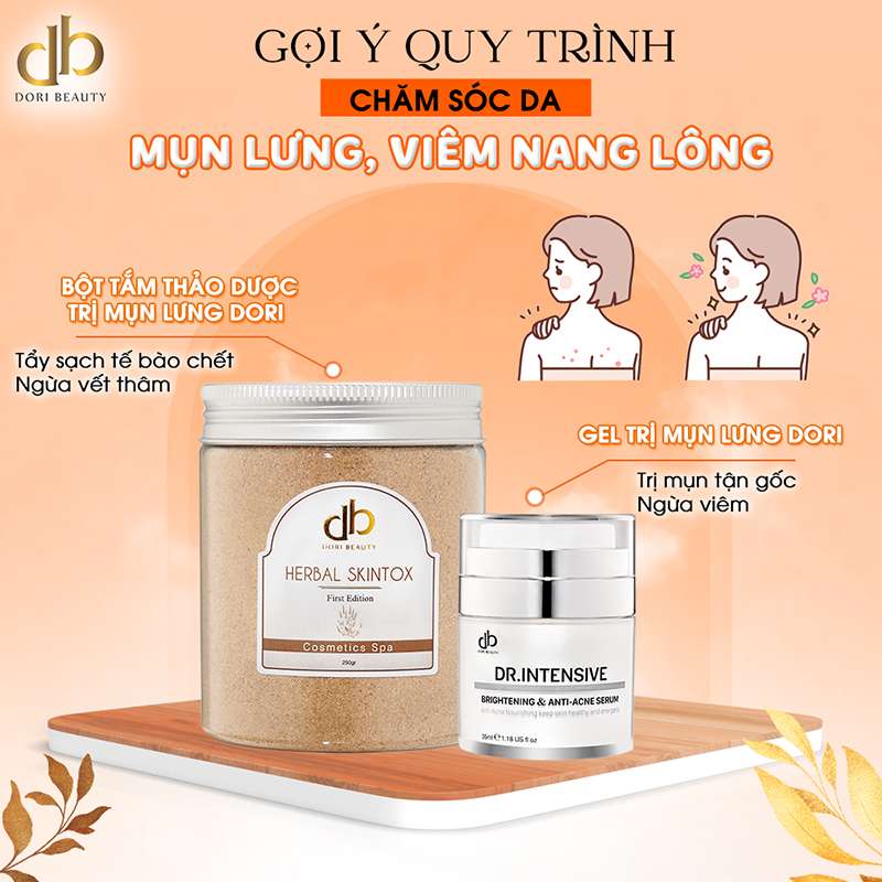 Bí Quyết Chăm Da Mụn Lưng – Viêm Nang Lông