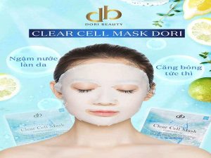 Clear Cell Mask DORI: Da Căng Mọng – Mịn Màng