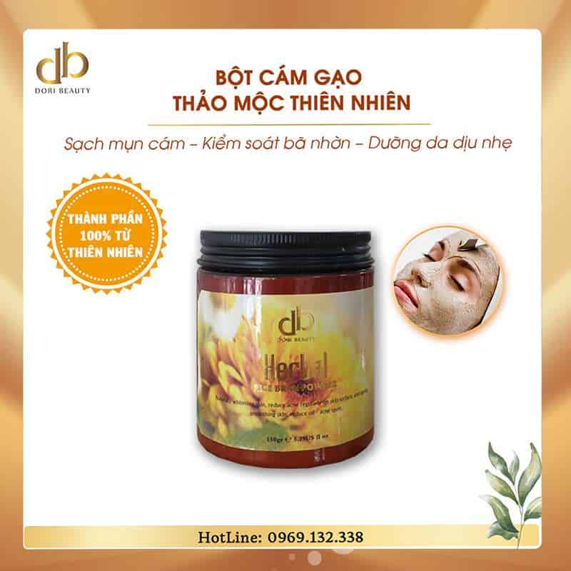 Bột gạo thảo mộc thiên nhiên