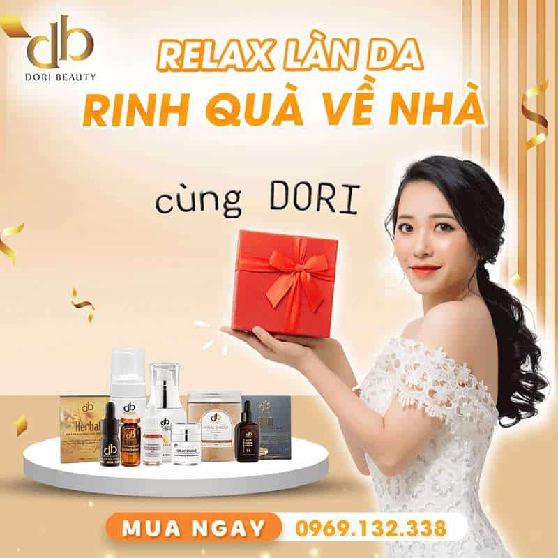 Relax làn da - Rinh quà về nhà cùng DORI