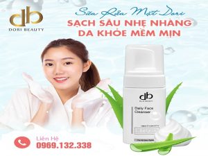 Siêu Phẩm Sữa Rửa Mặt DORI: Làm Sạch Sâu Dịu Nhẹ Làn Da