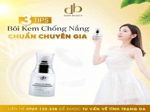 3 Bước Dùng Kem Chống Nắng Đúng Cách