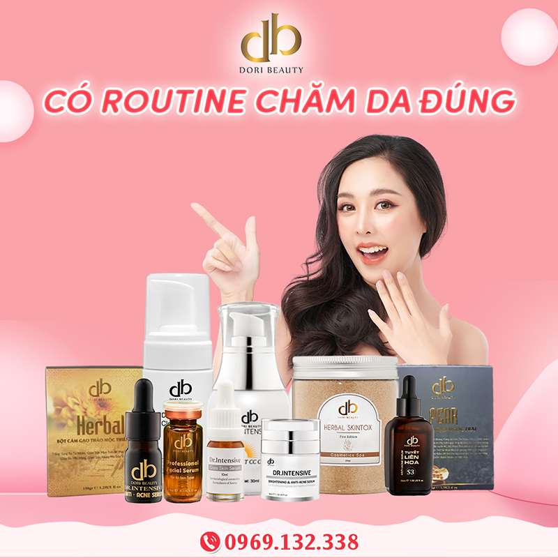 Có routine chăm da đúng