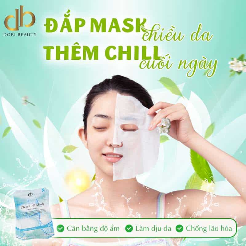 “Giải Stress” Cho Làn Da Cùng Mặt Nạ Clear Cell Mask